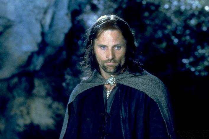 Aragorn with Elven Cloak